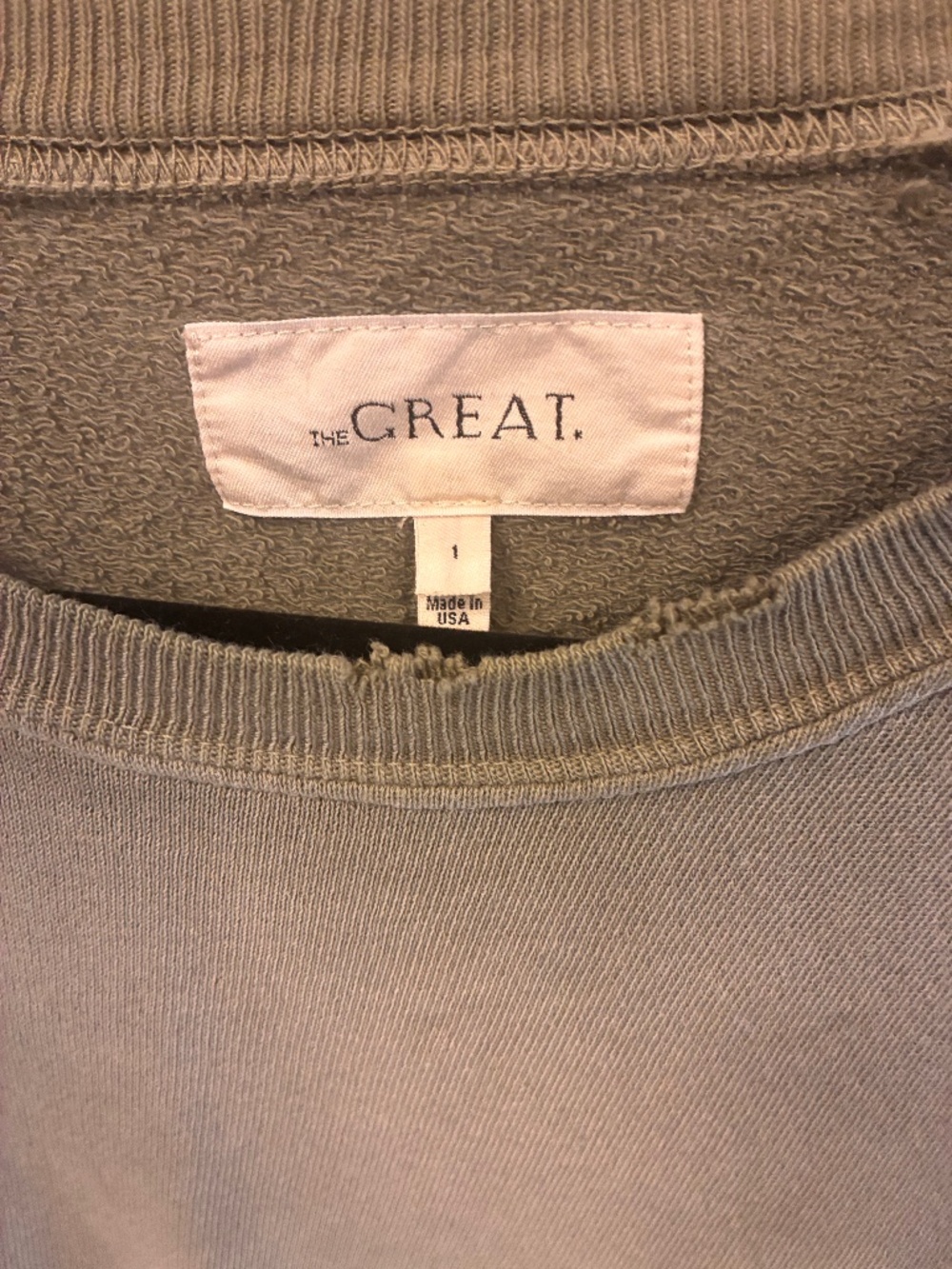 THE GREAT short sleeve crew